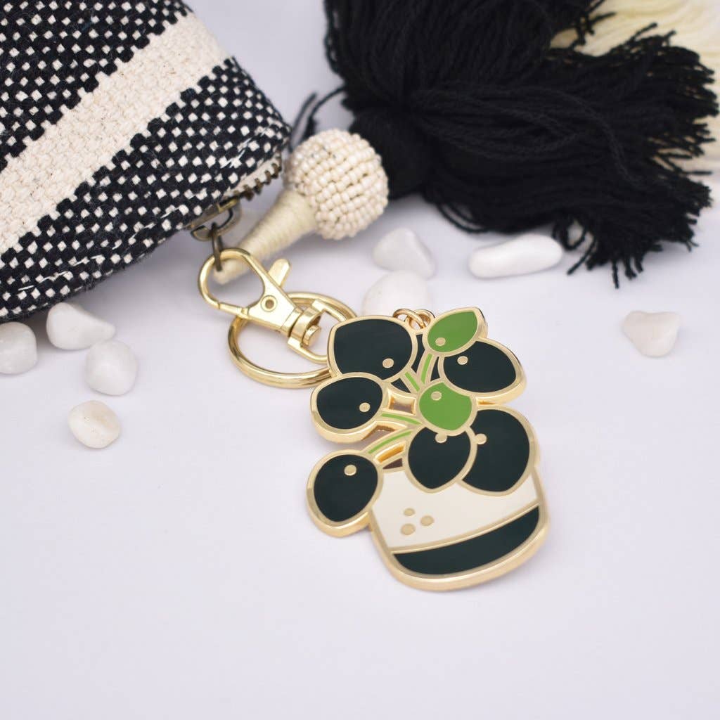 Pilea Keychain - Pilea peperomioides - Chinese money plant