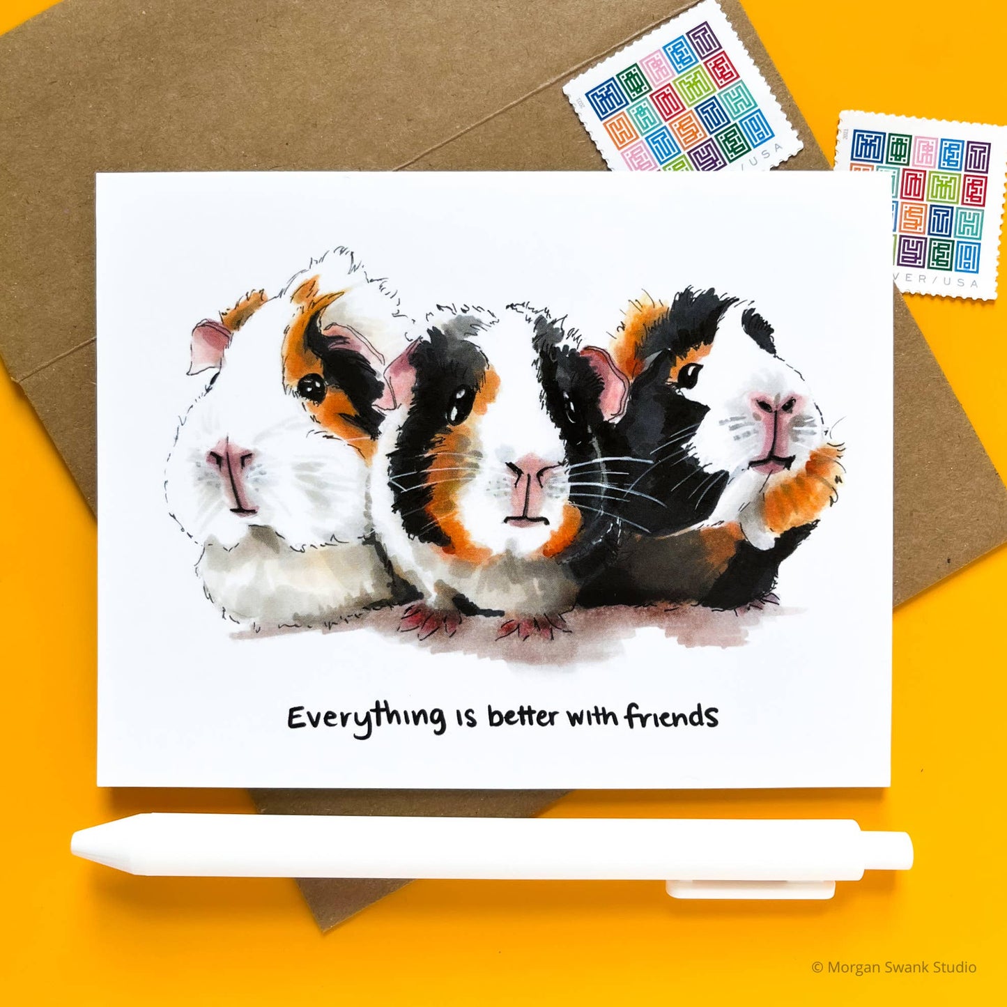 Better With Friends Card