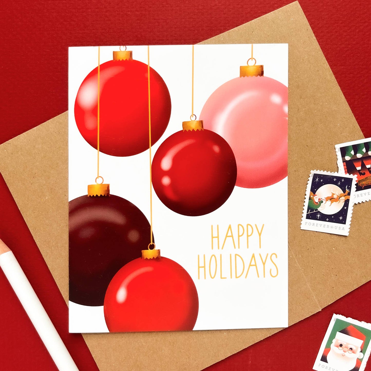 Holiday Ornament Card