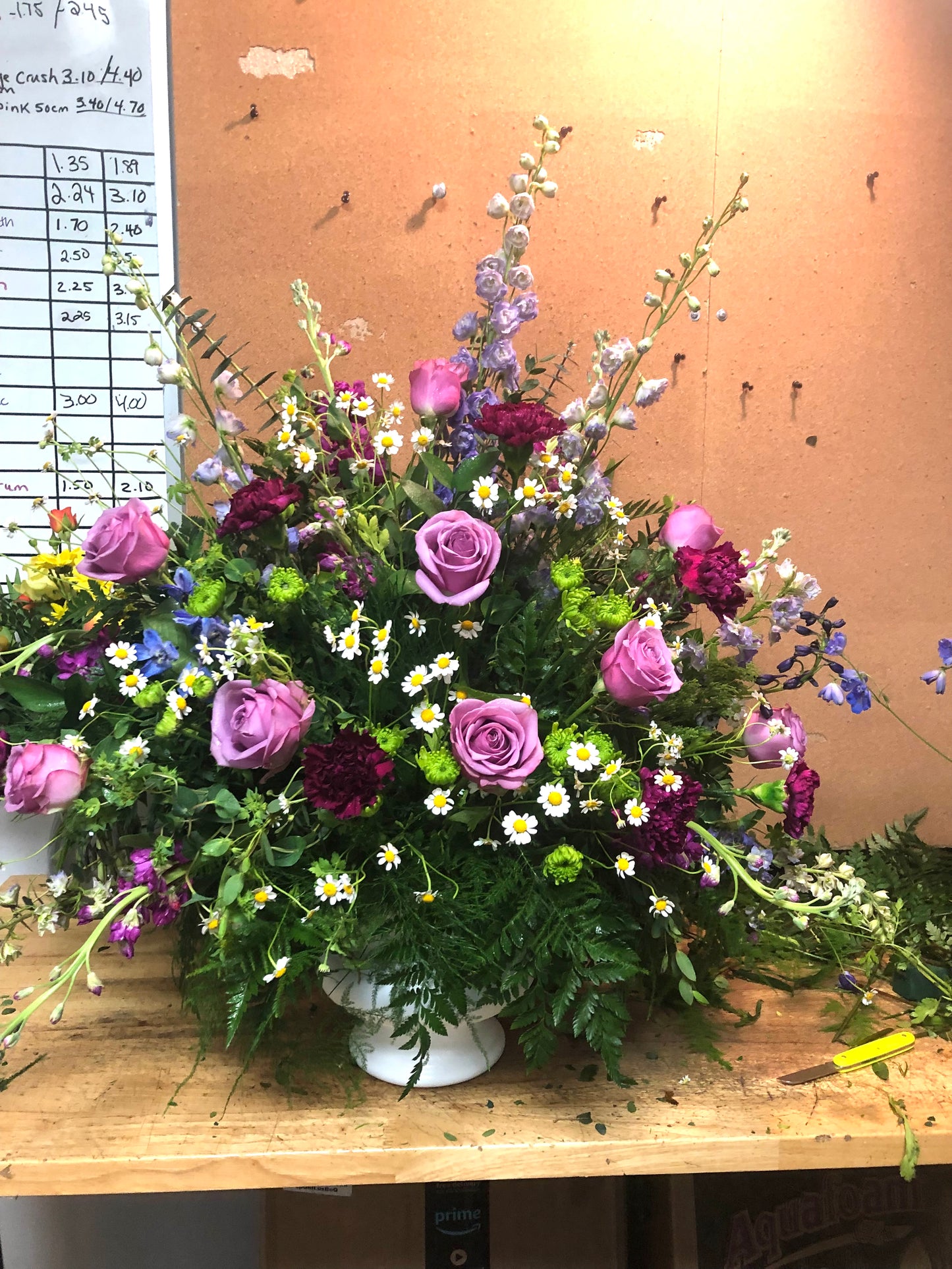 Sympathy Urn Arrangement