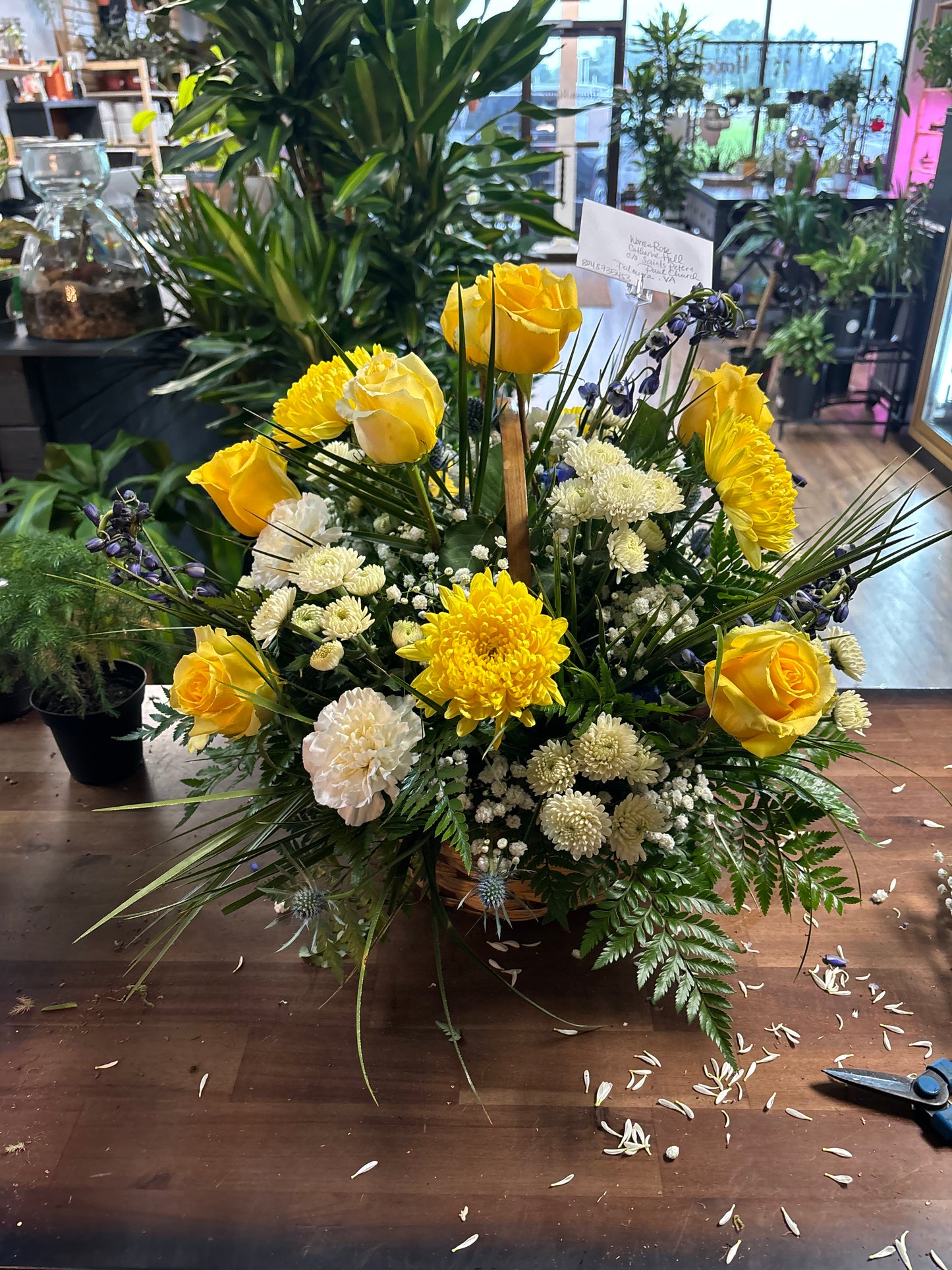 Vase or Basket Arrangement