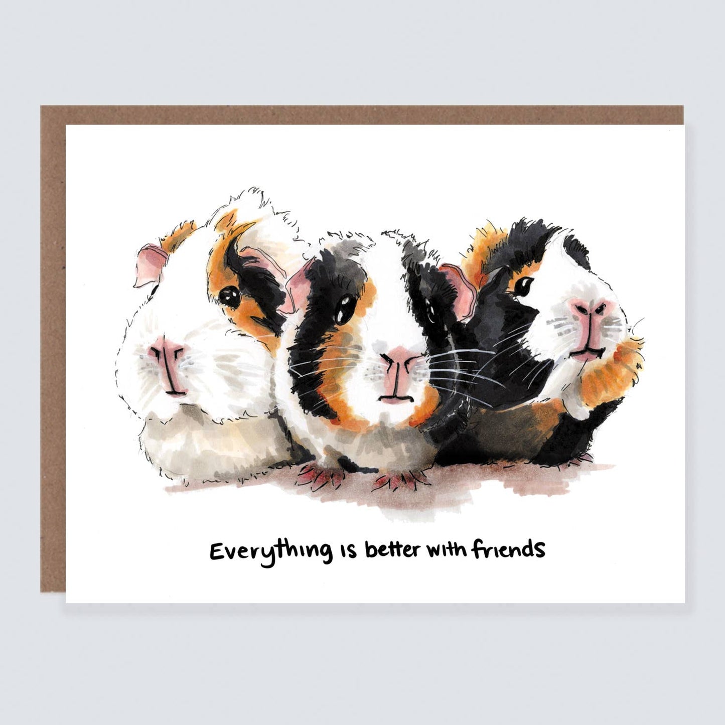 Better With Friends Card