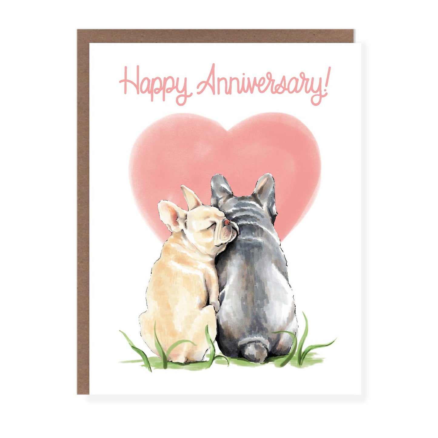 Puppy Love Anniversary Card
