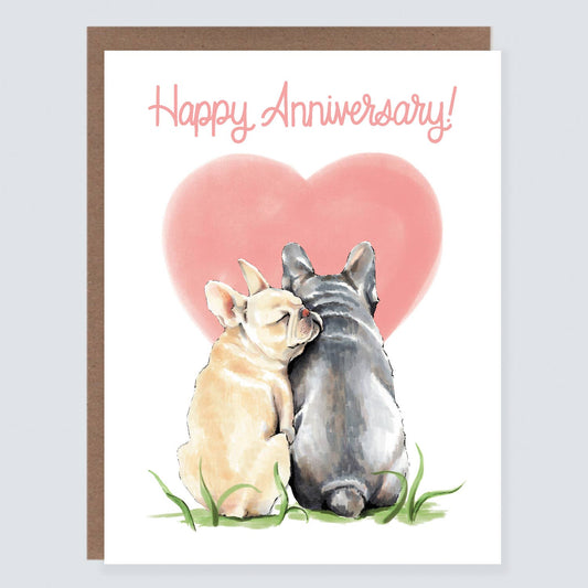 Puppy Love Anniversary Card